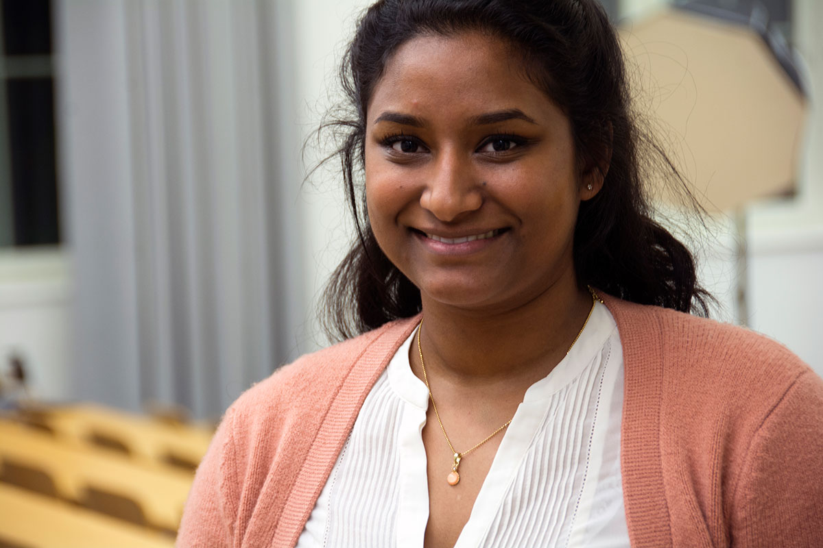 Eyvonne Ranjan. © Universität Bern