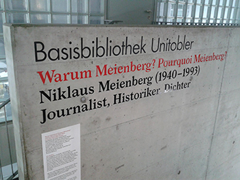 Ausstellung an der Unitobler