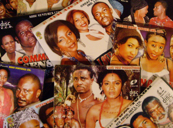 Verschiedene Nollywood-Filme Covers