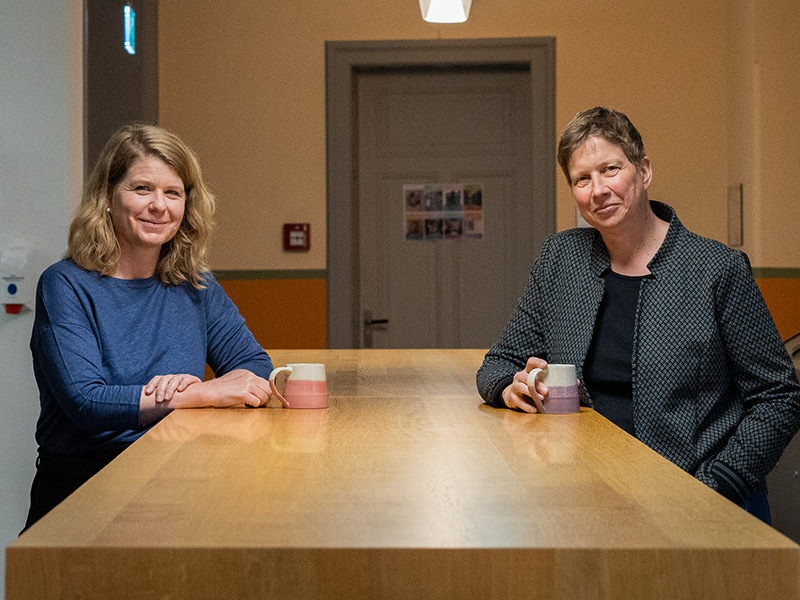 Christine Bigler (links) und Tina Büchler haben im Auftrag des Bundesamts für Gesundheit an der Studie «Gesundheit der Frauen. Bessere Berücksichtigung ihrer Eigenheiten» mitgearbeitet.